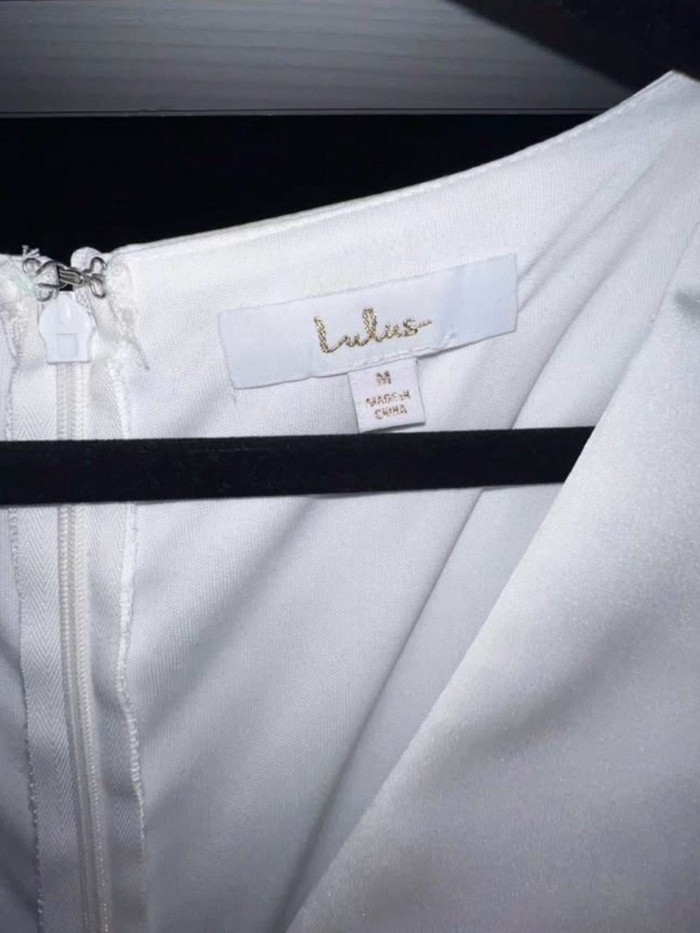 Lulu’s White Ruffle High-Low Dress - Picture 4 of 4